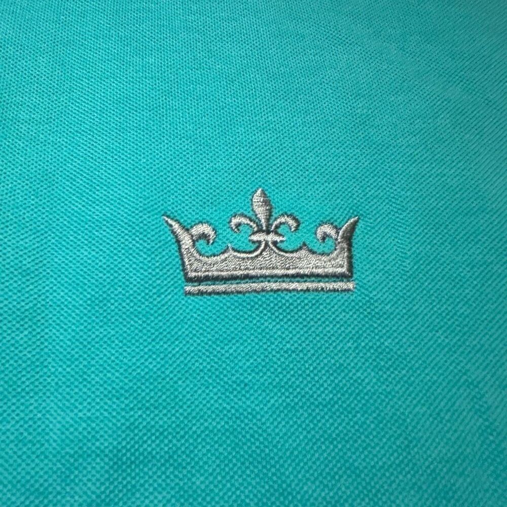 Peter Milar crown soft teal large silk blend - Picture 4 of 8